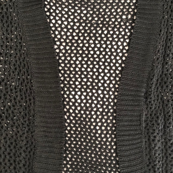 Black Net Cardigan - Picture 2 of 2